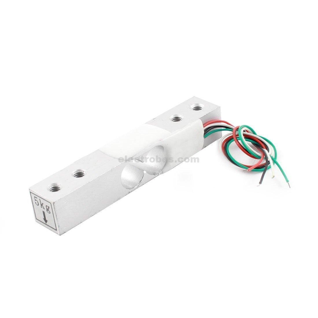 5Kg Scale Bar Load Cell Weight Sensor - Electrobes