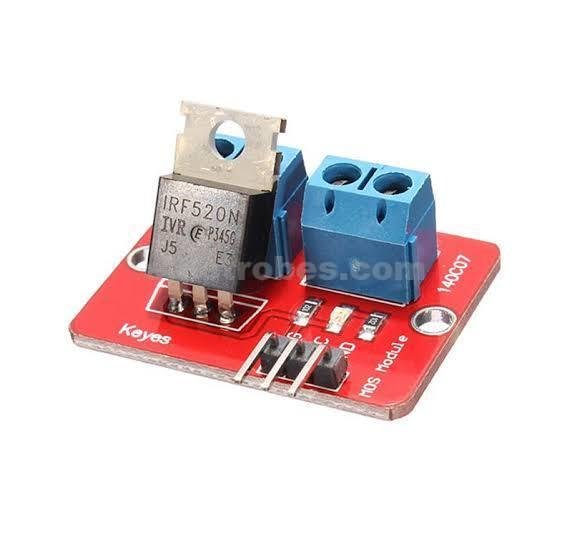 IRF520 Mosfet Driver Module for Arduino at best price online in islamabad rawalpindi lahore karachi multan sukkur skardu peshawar taxila wah gujranwala faisalabad hyderabad quetta pakistan