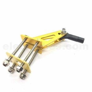 Four-point Rocker Arm Aluminum Alloy Rudder Angle M3 Ball Head Buckle RC Plane Model