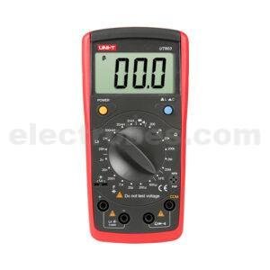Buy UNI-T UT603 LCR Meter Digital Multimeter online at best price and delivery in islamabad rawalpindi lahore peshawar faisalabad karachi hyderabad quetta wah taxila multan sialkot mardan Pakistan 