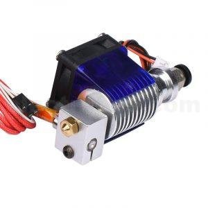 Bowden V6 long distance metal hot end Extruder with cooling fan 100K NTC thermistor 12V 40W heater 1.75mm throat and 0.4mm nozzle for 3D Printer at best price online in islamabad rawalpindi lahore peshawar faisalabad karachi hyderabad quetta wah taxila Pakistan