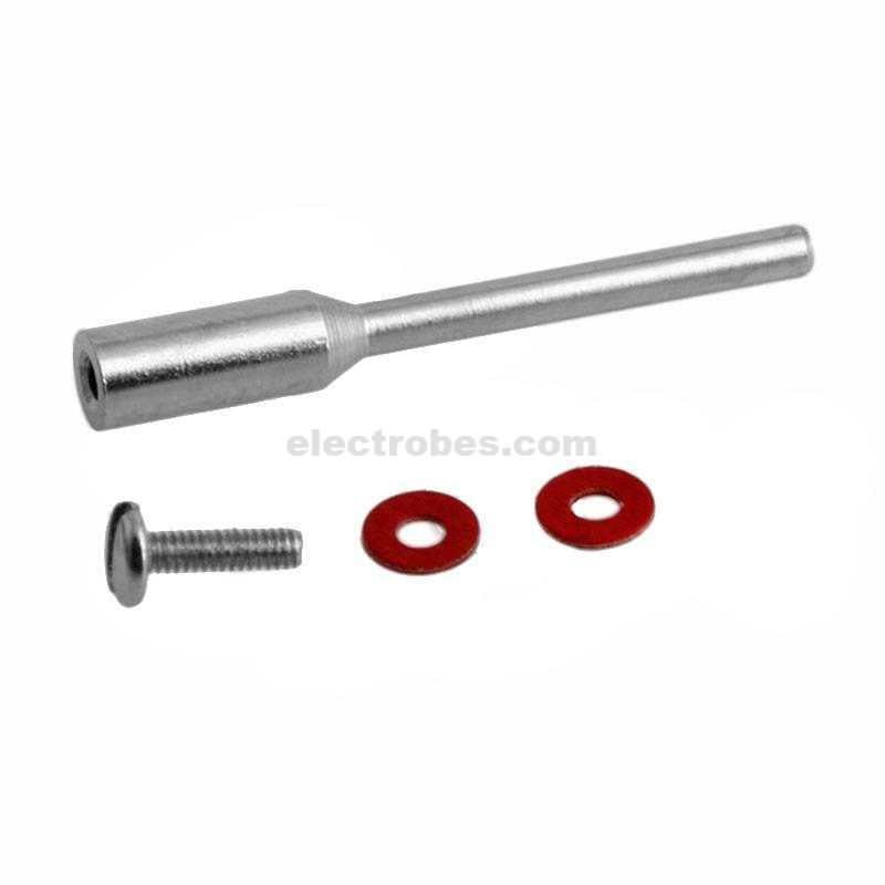 2.35mm Steel Screw Mandrel Shank Cut-off Wheel Holder For Dremel Shaft Tool