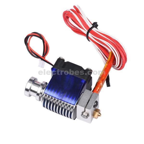 Short Distance Bowden V6 Metal Hotend Extruder 1.75mm with Cooling Fan for 3D Printer at best price online in islamabad rawalpindi lahore peshawar faisalabad karachi hyderabad quetta wah taxila Pakistan