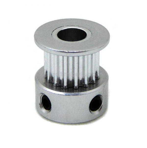 GT2 20 Teeth 6.35mm Bore Timing Aluminum Pulley for Stepper Motor at best price online in islamabad rawalpindi lahore peshawar faisalabad karachi hyderabad quetta wah taxila Pakistan