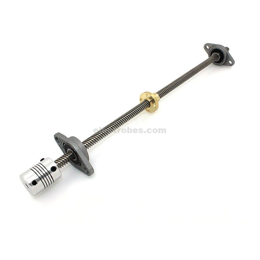 KFL08 8mm T8 Horizontal Linear Bearing Bracket Screw Pillow Blocks for CNC - Image 4