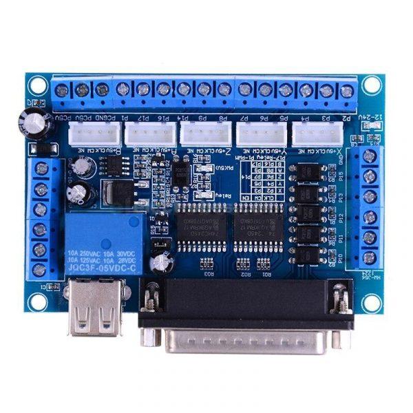 MACH3 Engraving Machine CNC 5-Axis Stepper Motor Driver Board - Image 2