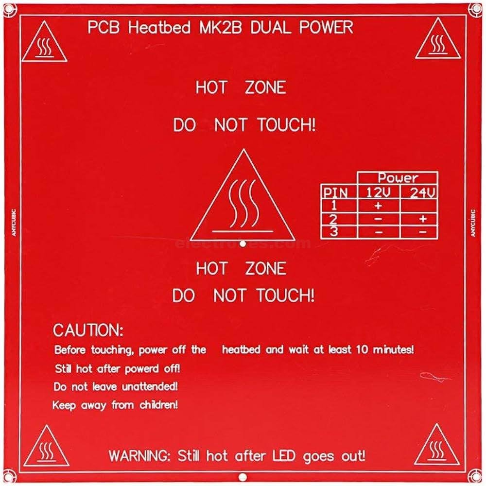 RepRap Mendel Heatbed PCB Heated MK2B 3D Printer at best price online in islamabad rawalpindi lahore peshawar faisalabad karachi hyderabad quetta wah taxila Pakistan