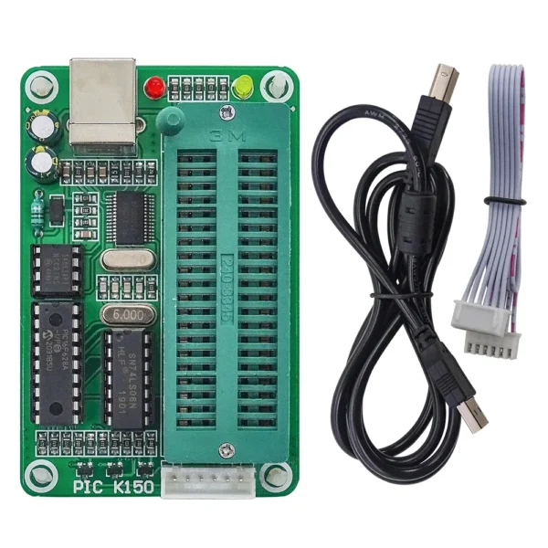 PIC K150 ICSP Programmer USB Automatic Programming Develop Microcontroller with USB ICSP Cable at best price online in islamabad rawalpindi lahore peshawar faisalabad karachi hyderabad quetta wah taxila Pakistan