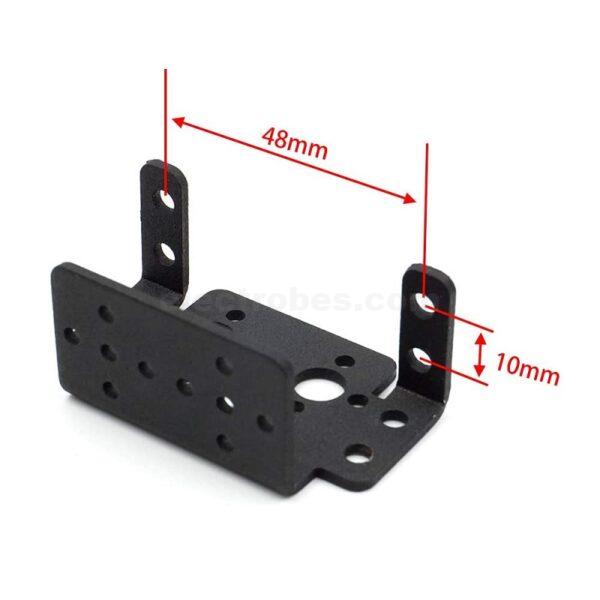 Multifunction Servo Motor Bracket Steering Head Mount Kit for MG995 MG996R 3 DOF 4 DOF robotic arm at best price online in islamabad rawalpindi lahore peshawar faisalabad karachi hyderabad quetta wah taxila Pakistan