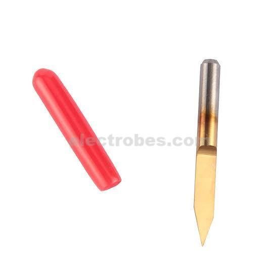0.1mm 60 Degree PCB Engraving V-shape Bit CNC 3.175 - Image 2