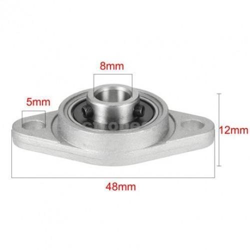 KFL08 8mm T8 Horizontal Linear Bearing Bracket Screw Pillow Blocks for CNC - Image 3