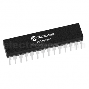 PIC16F883 8 bit MCU PIC Microcontroller IC