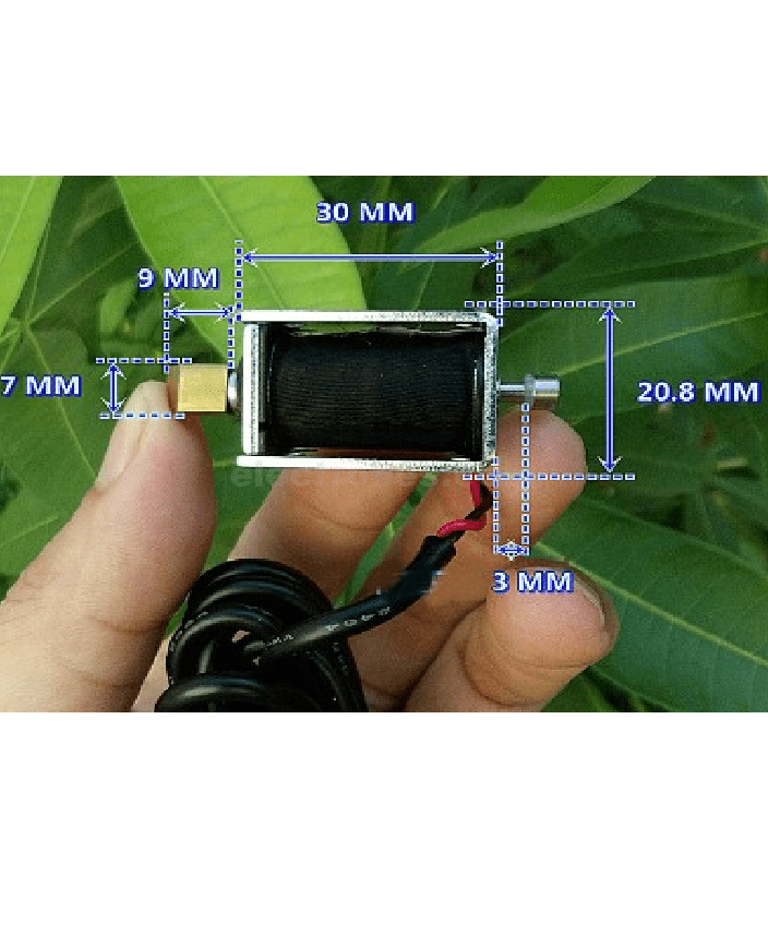 Push-pull DC 6-12V Electric door lock electromagnet - Image 2