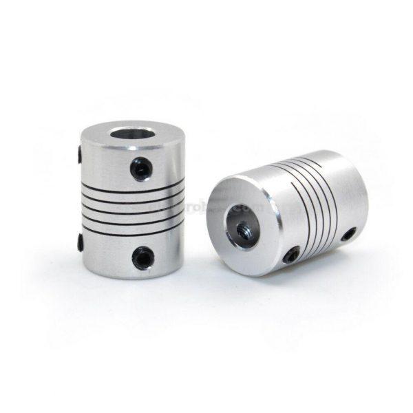 5mmx8mm 5mmx5mm 3D Printer Stepper Motor Flexible Coupler at best price online in islamabad rawalpindi lahore peshawar faisalabad karachi hyderabad quetta wah taxila Pakistan