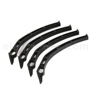 Heighten Broaden Landing Gear Skids for DJI F450 F550 SK480 Quadcopter - Black