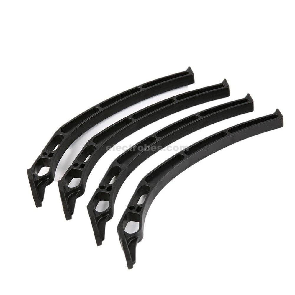 Heighten Broaden Landing Gear Skids for DJI F450 F550 SK480 Quadcopter - Black