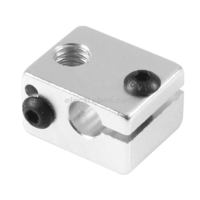 Heating Block V6 J-Head Hot End Aluminium For Reprap Makerbot 3D Printer