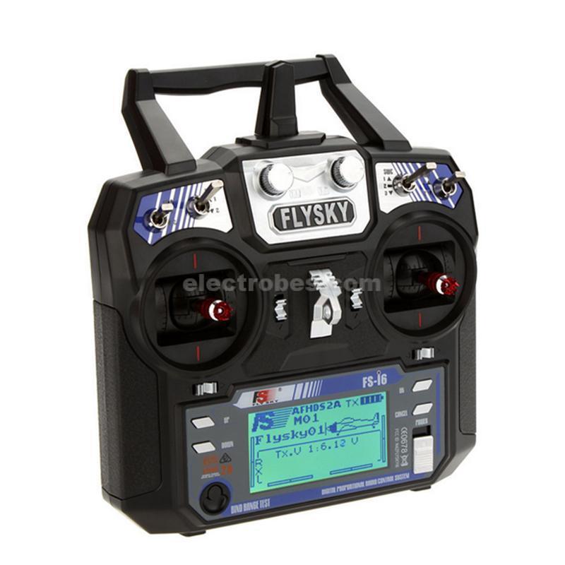 FlySky FS-I6 6 Channel 2.4 GHz Digital Radio Remote Control Transmitter & iA6 Receiver for RC Quadcopter at best price online in islamabad rawalpindi lahore peshawar faisalabad karachi hyderabad quetta wah taxila Pakistan