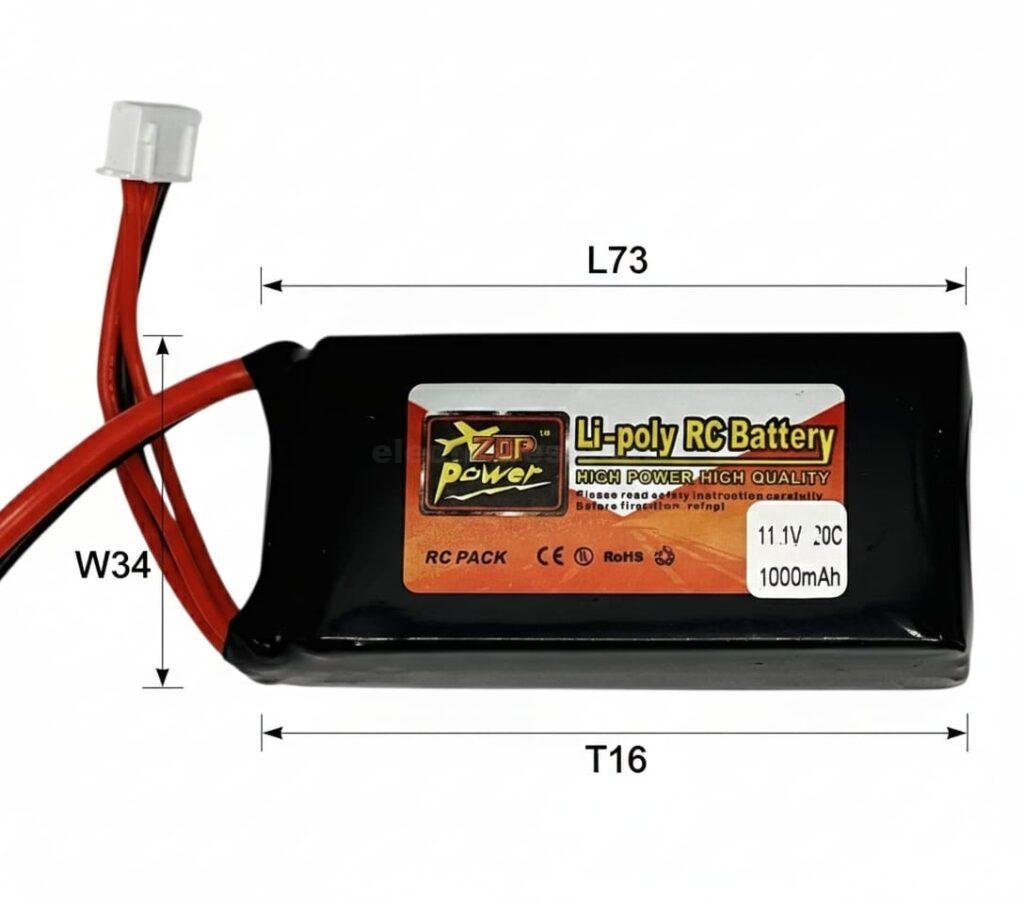 Buy 1000mAh 11.1V-12.6V 3S 20C Lipo Battery for RC Drone online at best price and delivery in islamabad rawalpindi lahore peshawar faisalabad karachi hyderabad quetta wah taxila multan sialkot mardan Pakistan 