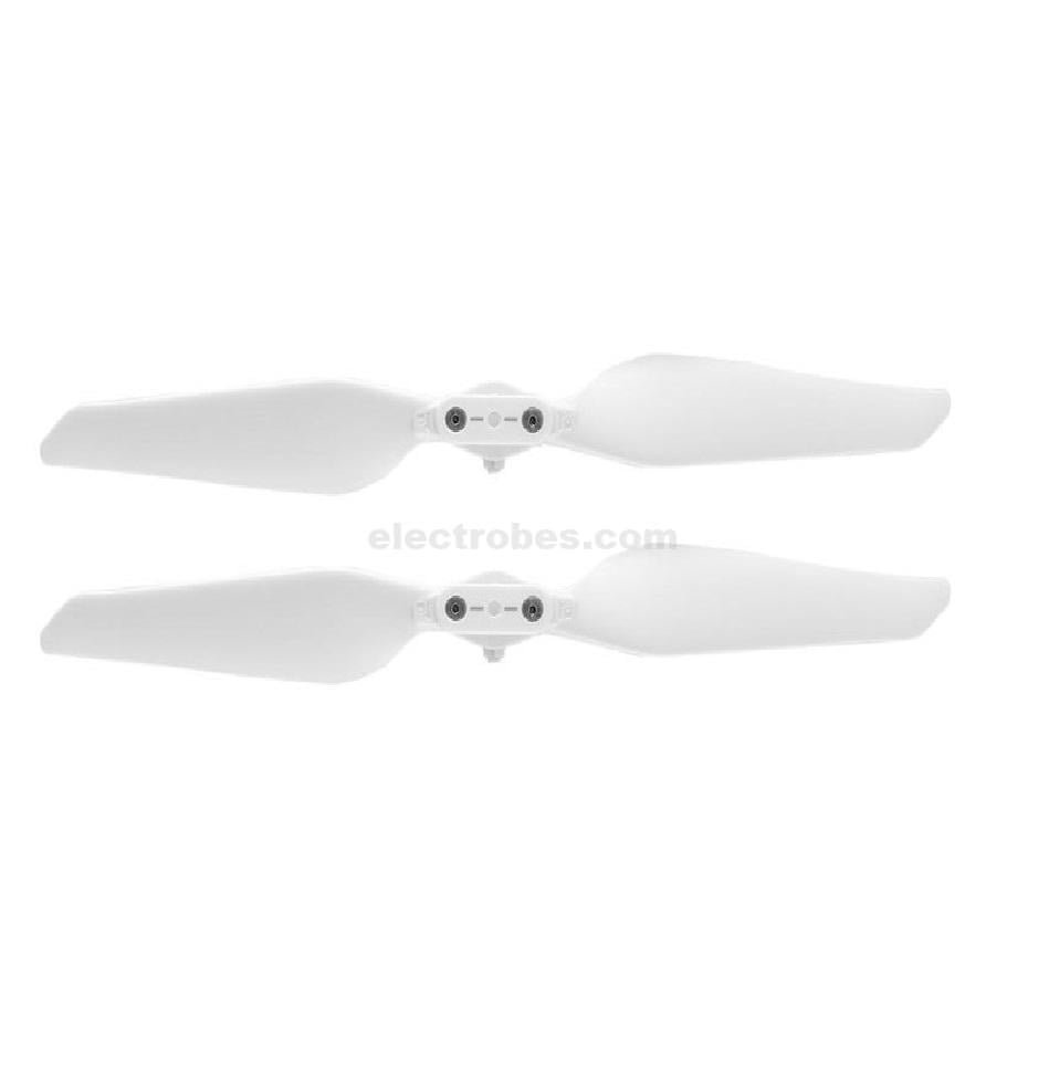 1047 Foldable Propeller Pair CW/CCW 10 inch 10x4.7 For RC Drone FPV Multi Rotor - White - Image 2