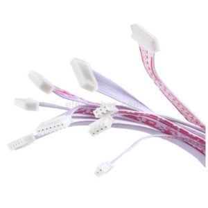 2.54mm 6-Pin Dual Female to Female Connector with 350mm Wire