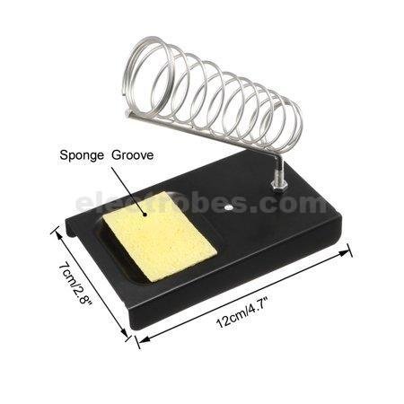 Soldering Iron Stand heavy-duty Metal Base and a reinforced spring holder - Image 2