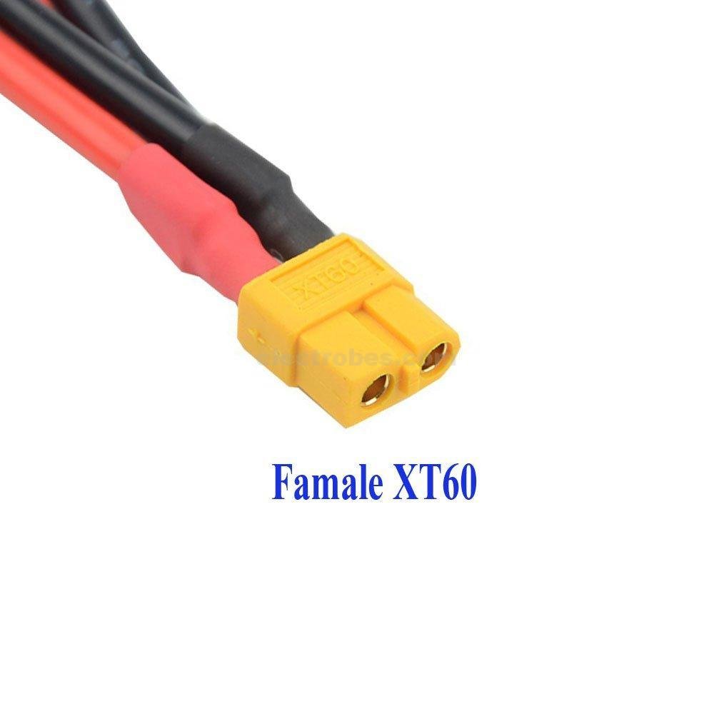 XT60 Parallel Battery Connector Cable Extension Y Splitter F16768 - Image 5