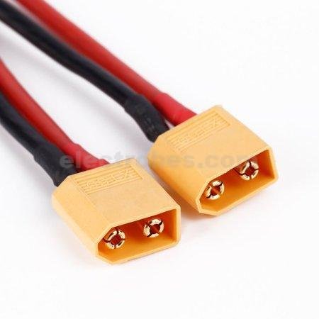 XT60 Parallel Battery Connector Cable Extension Y Splitter F16768 - Image 4