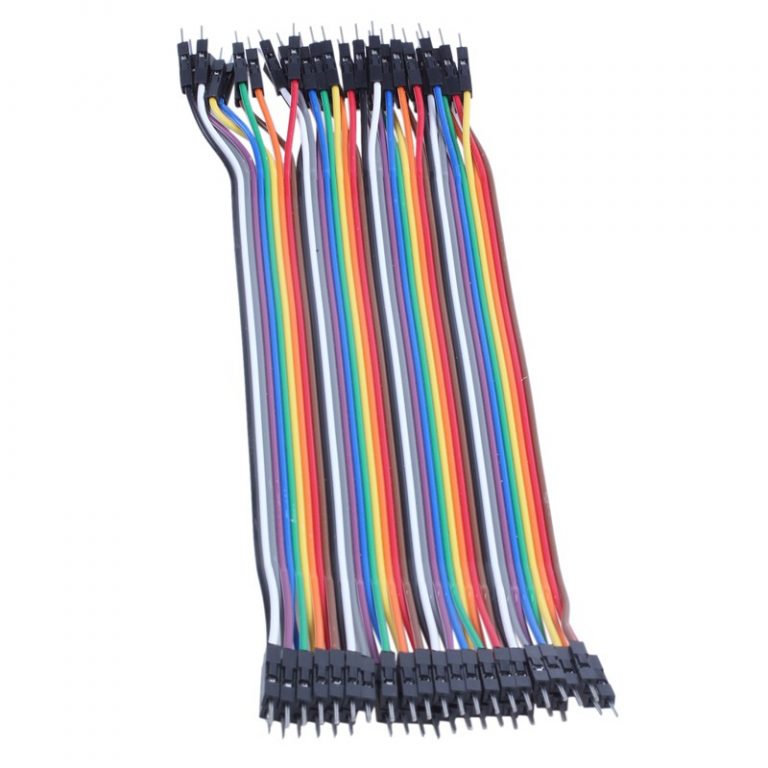 10cm 20cm 30cm Pin to Pin Jumper Wires Strip in Pakistan