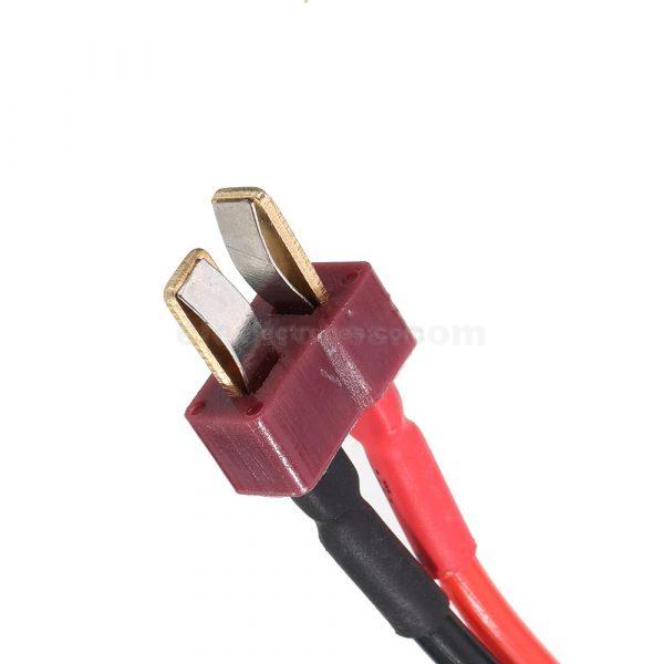 T Plug Battery Extension Male to Female Cable Adapter 10cm 14Awg - Image 3