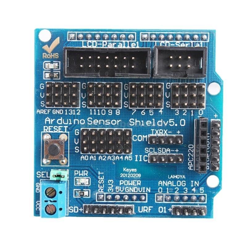 Sensor Shield V5 Expansion Board For Arduino Uno R3 - Image 2