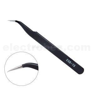 Jakemy Tweezers Stainless Steel Anti-static JM-T1-15