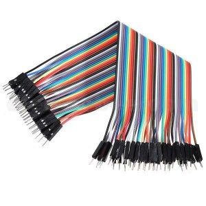 Pin to Pin 40 Jumper Wires Strip