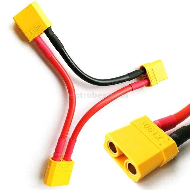 XT60 Series Battery Connector Cable Extension Delta Splitter - Image 4