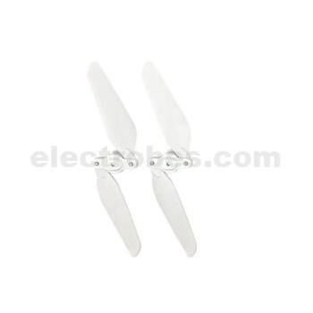 1047 Foldable Propeller Pair CW/CCW 10 inch 10x4.7 For RC Drone FPV Multi Rotor - White - Image 3