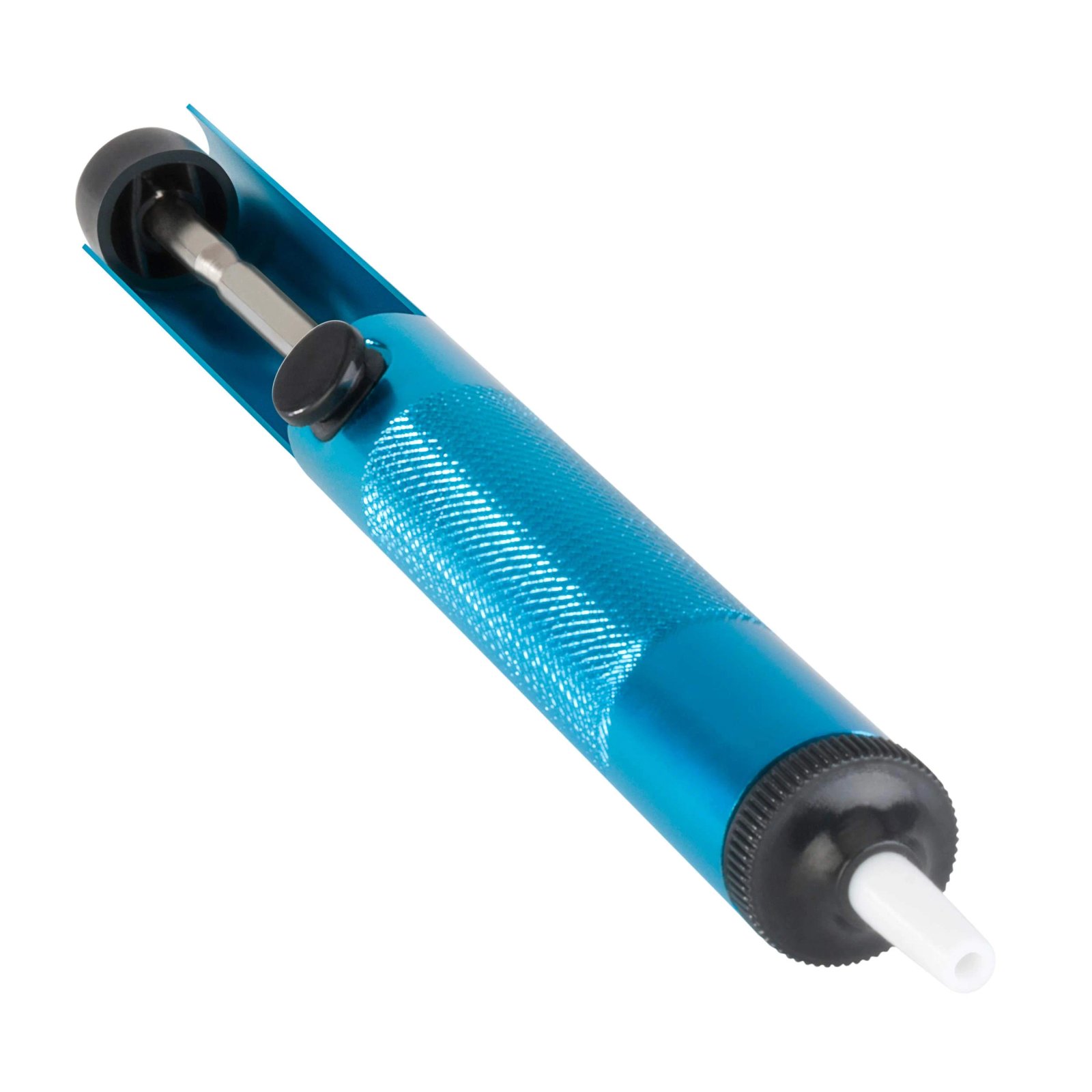 Buy Metallic Desoldering Pump Soldering Sucker Suction Pump – Blue online at best price and delivery in islamabad rawalpindi lahore peshawar faisalabad karachi hyderabad quetta wah taxila multan sialkot mardan Pakistan