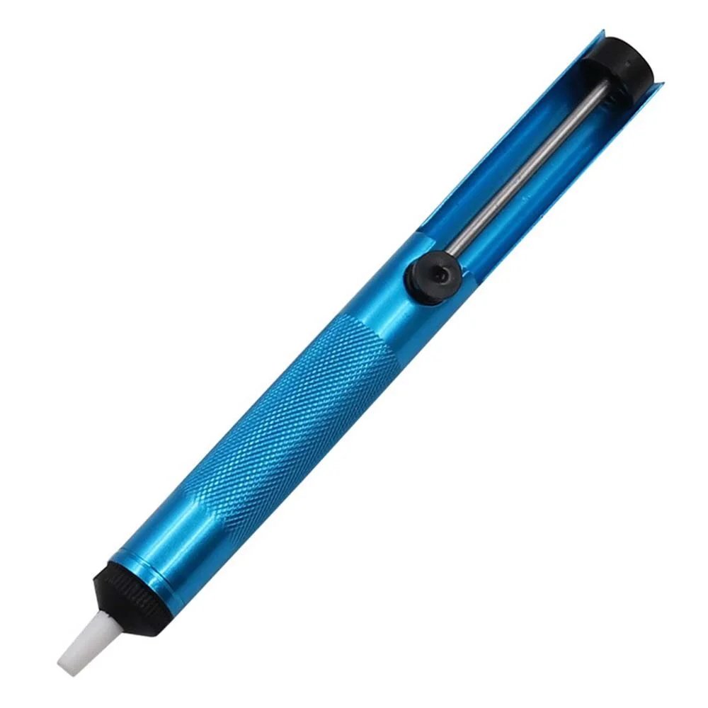 Buy Metallic Desoldering Pump Soldering Sucker Suction Pump – Blue online at best price and delivery in islamabad rawalpindi lahore peshawar faisalabad karachi hyderabad quetta wah taxila multan sialkot mardan Pakistan