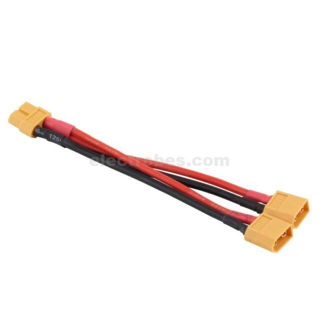 XT60 Parallel Battery Connector Cable Extension Y Splitter F16768