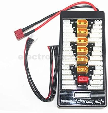 XT60 LIPO Parallel Balanced Charging Board with Deans Connector - Image 4
