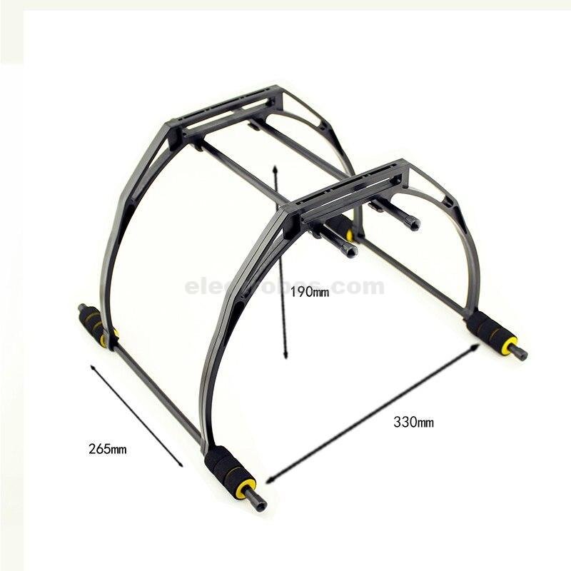 Tall Landing Gear Skid Kit for DJI HJ F450 F550 Quadcopter Multicopter FPV Frame - Image 3