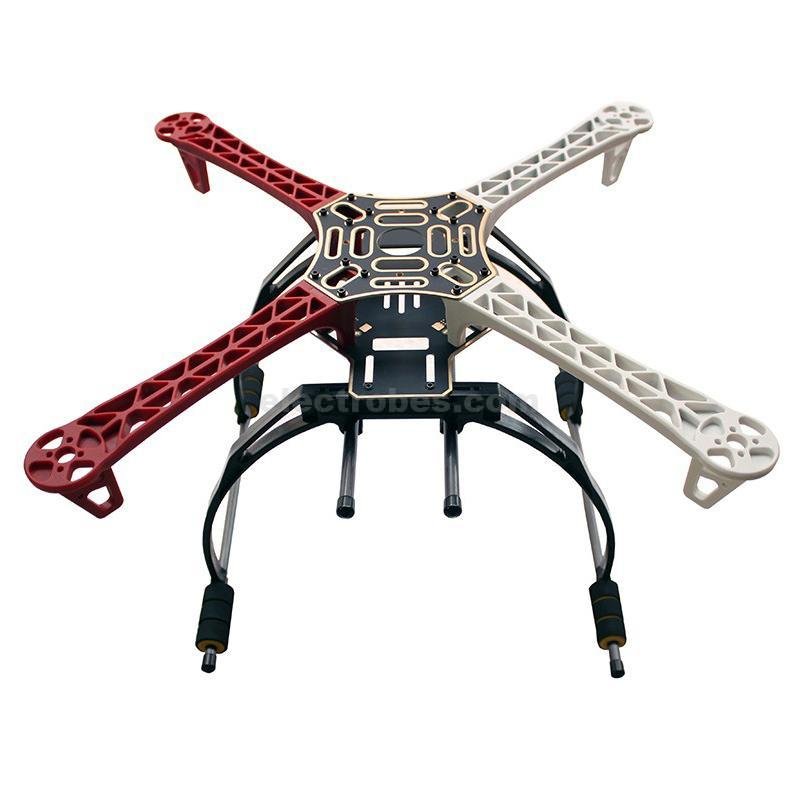 Tall Landing Gear Skid Kit for DJI HJ F450 F550 Quadcopter Multicopter FPV Frame - Image 4