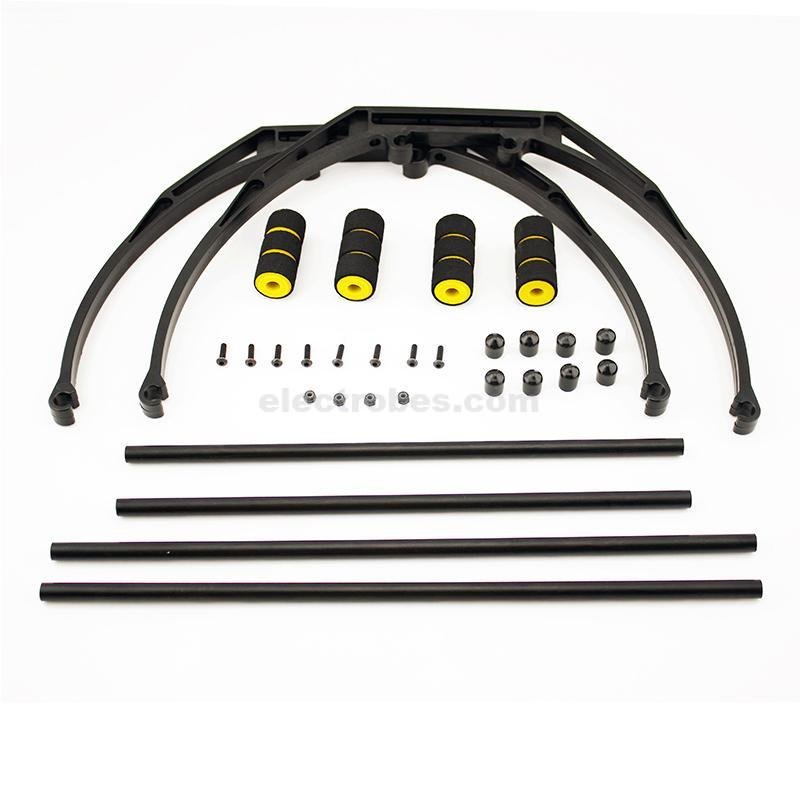 Tall Landing Gear Skid Kit for DJI HJ F450 F550 Quadcopter Multicopter FPV Frame - Image 5