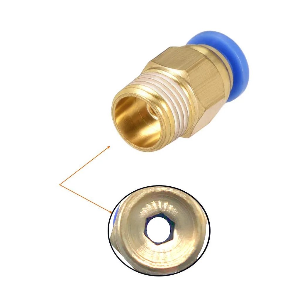 Buy PC4-01 M10 Quick Coupler Straight Threaded Pneumatic Push In for Hotend Connection online at best price and delivery in islamabad rawalpindi lahore peshawar faisalabad karachi hyderabad quetta wah taxila multan sialkot mardan Pakistan