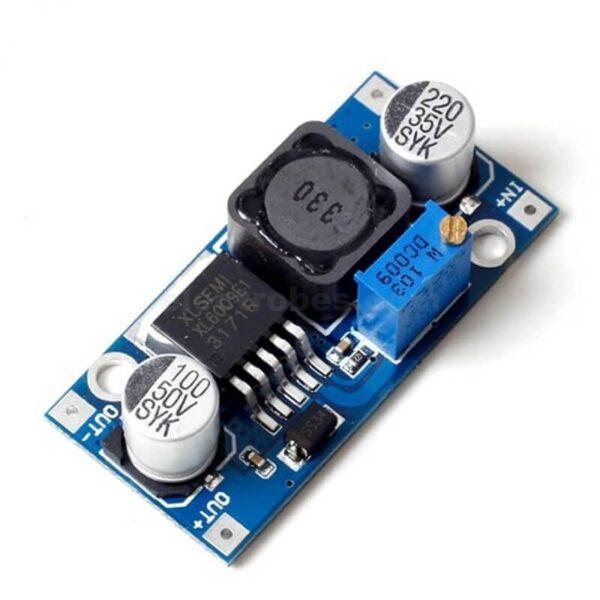 XL6009 DC-DC Step Up Boost Converter regulated adjustable voltage converter 5 - 32V to 5 - 35V 10W 4A current at best price online in islamabad rawalpindi lahore peshawar faisalabad karachi hyderabad quetta wah taxila Pakistan