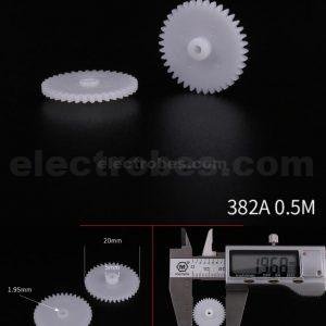 DIY 382A Motor Gear Single layer 38 teeth Plastic Plate