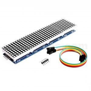 MAX7219 Dot LED Matrix 4x1 Module MCU Control Unit