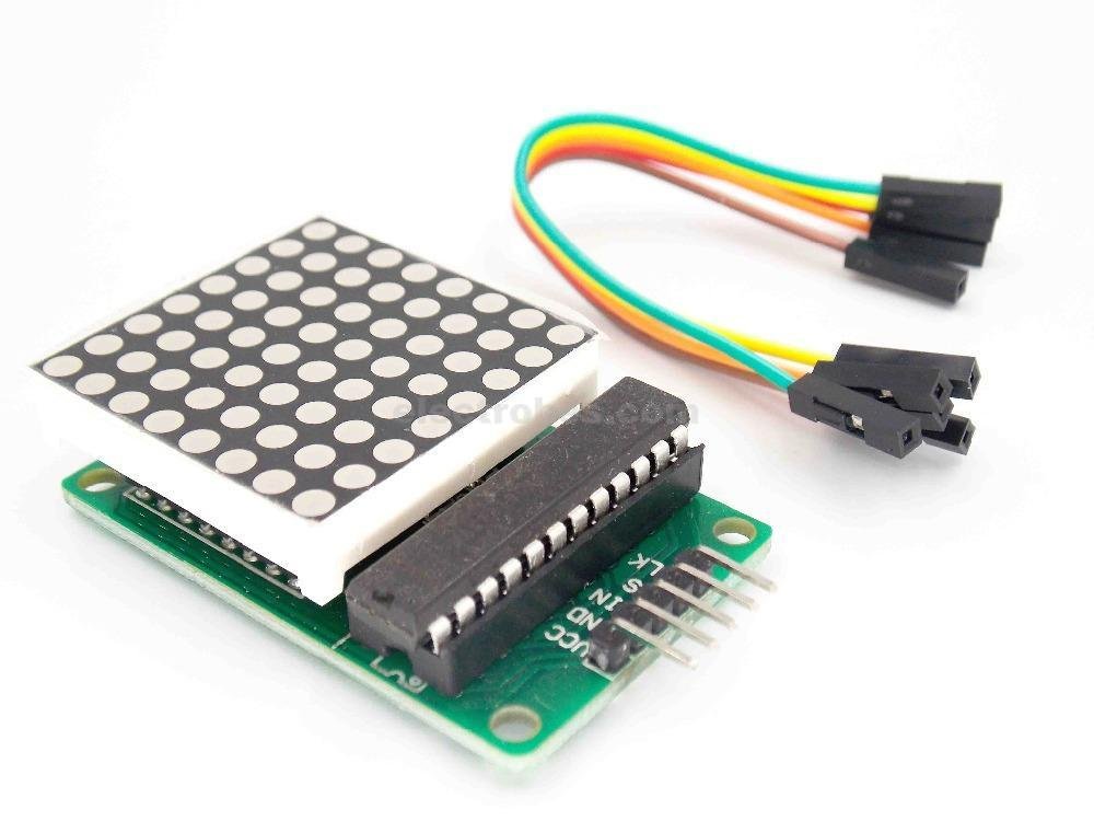 MAX7219 Dot LED Matrix Module MCU Control Unit - Image 2