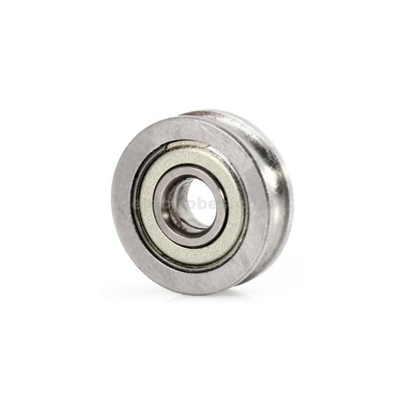 U604ZZ Toothless Idler Pulley U-Groove Guide Wheel for CNC & 3D Printer