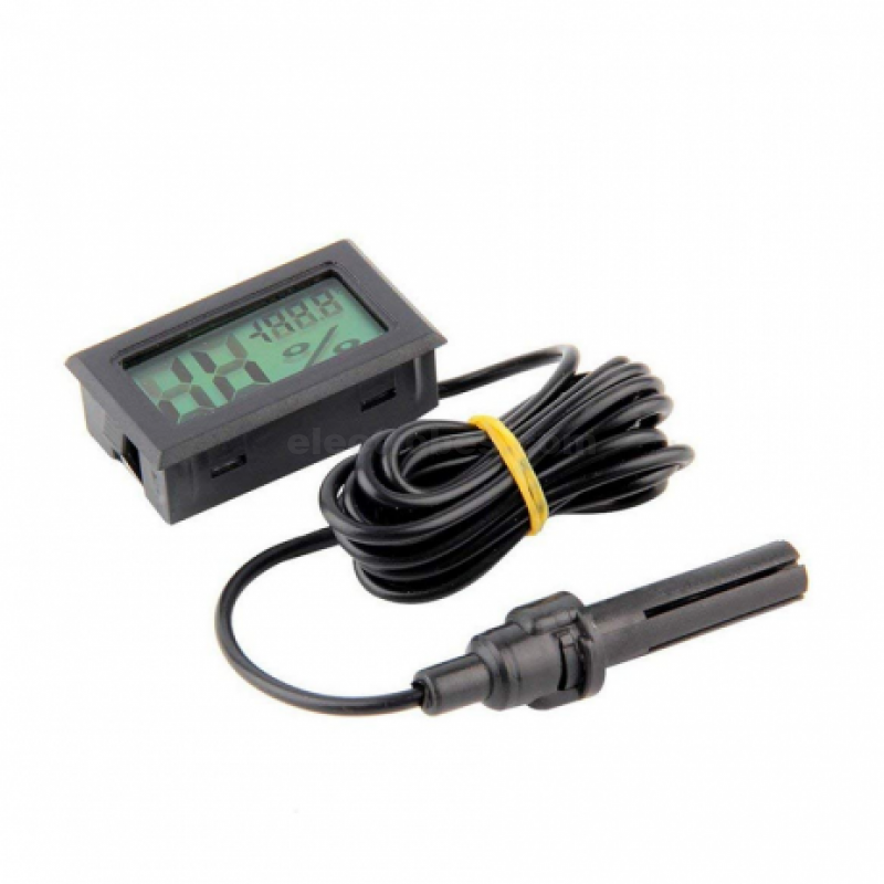 Mini Panel Mount Thermometer and Hygrometer Humidity Meter with Display at best price online in islamabad rawalpindi lahore peshawar faisalabad karachi hyderabad quetta wah taxila Pakistan
