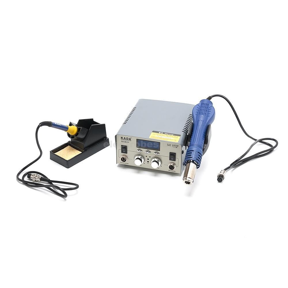 KADA 2018D+ 2in1 Hot Air SMD Soldering Iron Station BGA Rework Station - Image 2